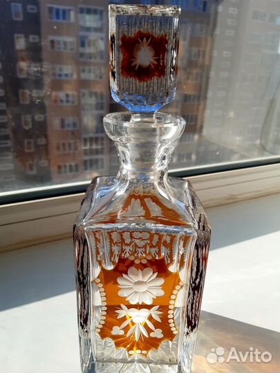 Штоф хрусталь гдр