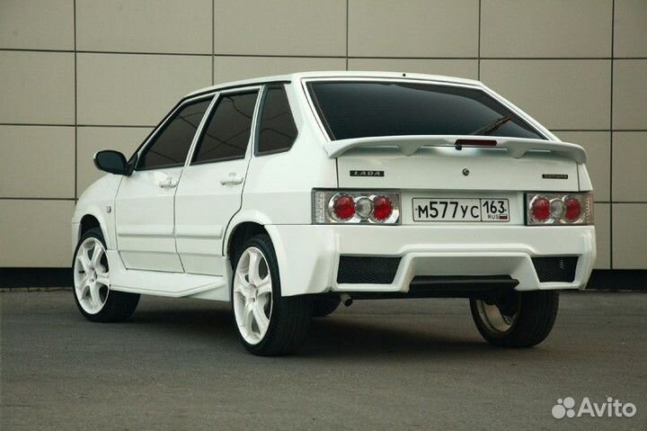 Задний бампера тюнинг Фреш - ваз 21008-09-13-14