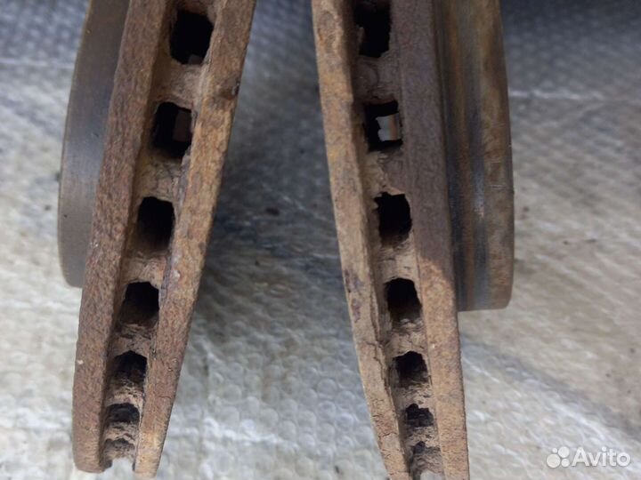 Шевроле круз - передние тормозные диски