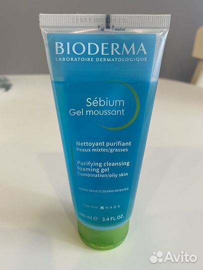 Bioderma Sebium гель для умывания