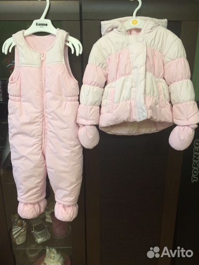 Демисезонный костюм mothercare р.6-9 мес