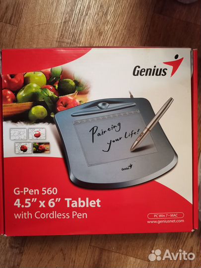 Графический планшет genius G-Pen 560