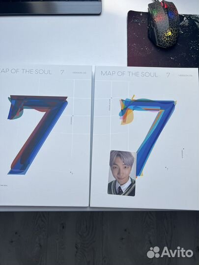 Bts map of the soul 7 альбомы+ фотокарты