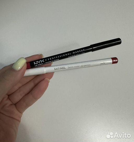 Карандаш для губ nyx и Лэтуаль