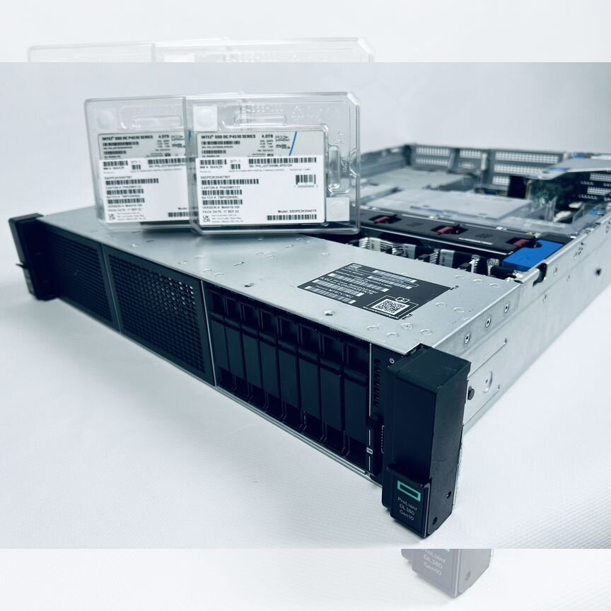 [DL380] Сервер Hp Gen10 8sff Gold 6142*2 128gb 2666 Dl380