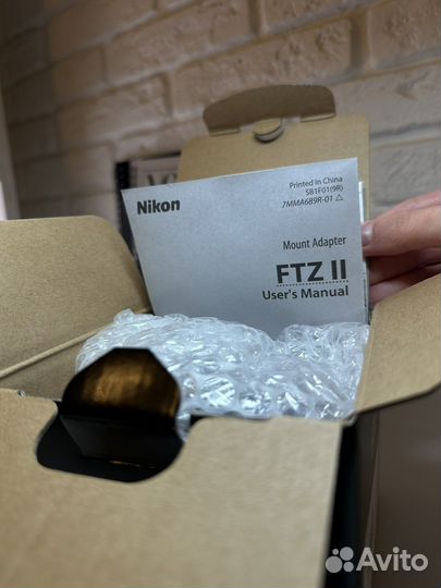 Адаптер Nikon FTZ II, с Nikon F на Nikon Z