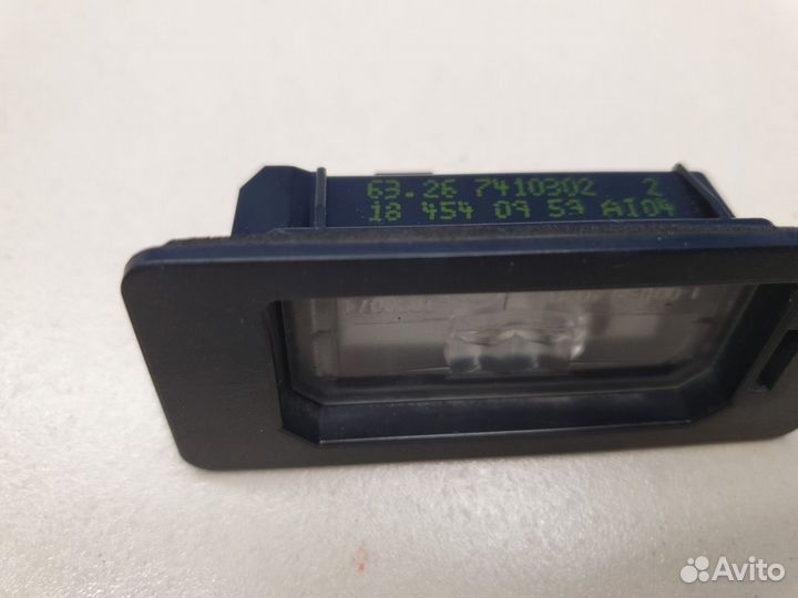 Фонарь подсветки номерного знака BMW 5 G30 F90 2016