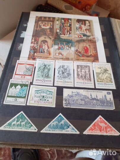 Марки 5 альбомов