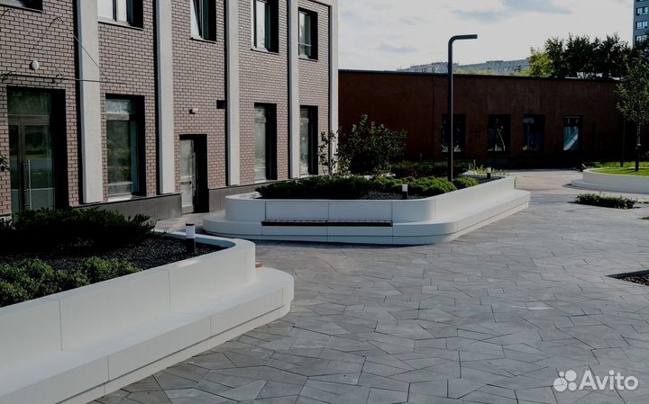 Тротуарная плитка вибропрессованная