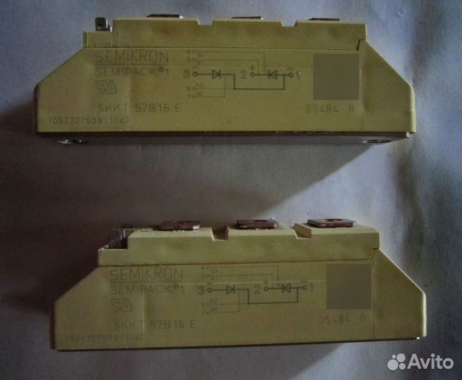 Тиристорный модуль Skkt 57B 16E