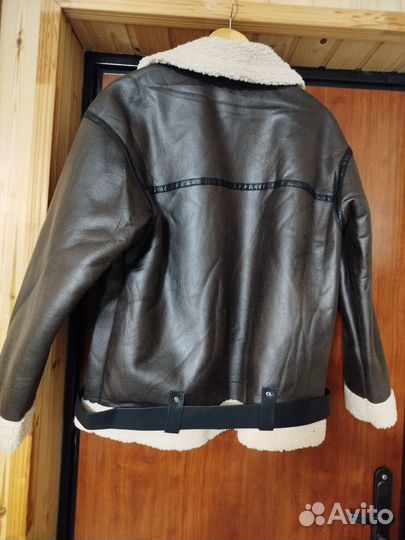 Дубленка женская зимняя 48 50