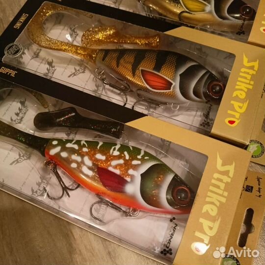 Воблеры Strike Pro Guppie. Новые