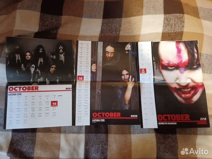 Плакаты метал групп из Metal Hammer, DarkCity и др