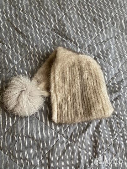 Шапка женская норковая