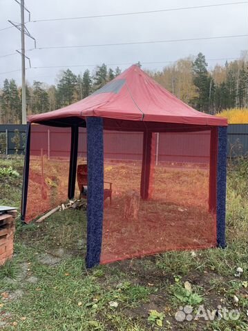 Шатер рыбалка отдых дача беседка