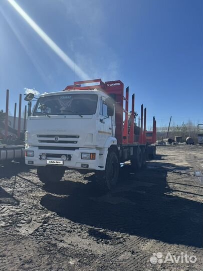 Камаз 43118 с гидроманипулятором