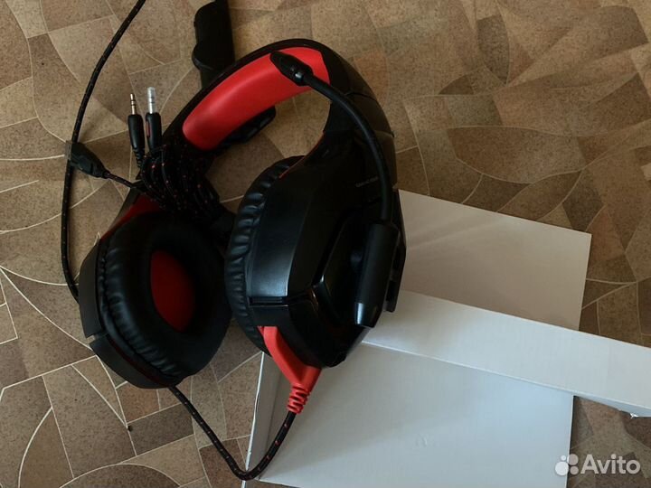 Игровые наушники с микрофоном
