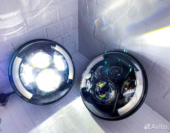 Светодиодные Фары Нива камаз УАЗ