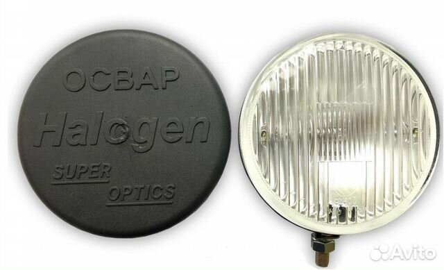 Фара противотуманная круглая (белая) 2101.3743010