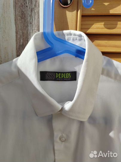 Рубашка белая 146-152
