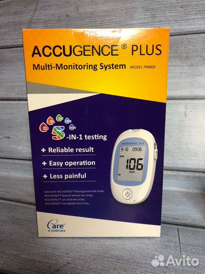 Глюкометр accugence plus