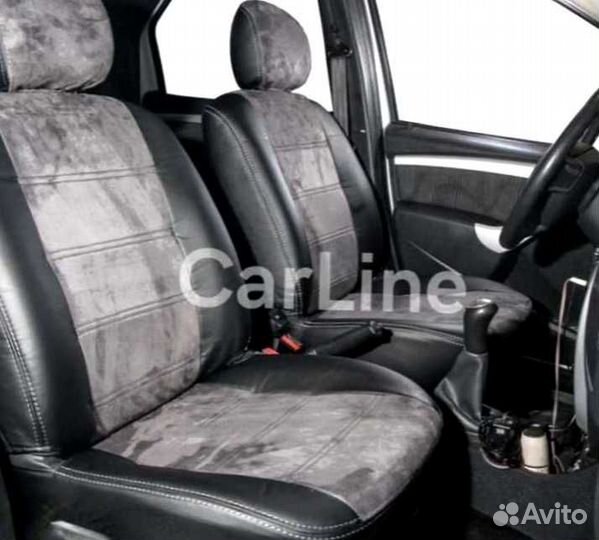 Авточехлы на Renault Logan 1