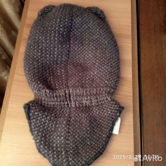 Шапка шлем для мальчика