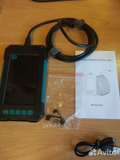 Эндоскоп с экраном 4,3