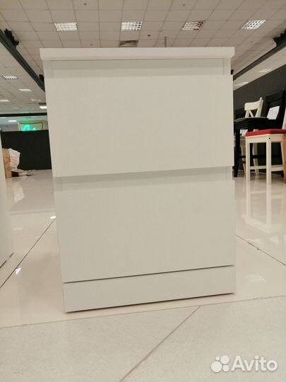 Тумбочка Plats 2 ящ,плавное закрывание.стиль икеа