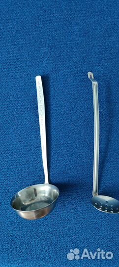 Полковник и шумовка из СССР.Нержавейка бу