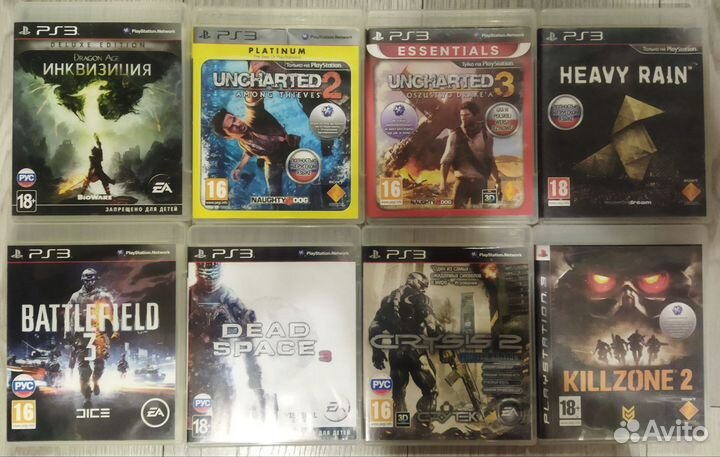 Игры (диски) на (для) приставки Sony PlayStation 3