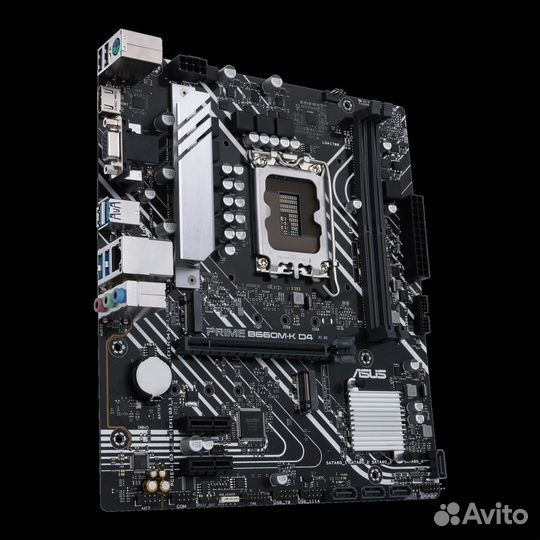 Новая, Гарантия, Asus prime B660M-K D4