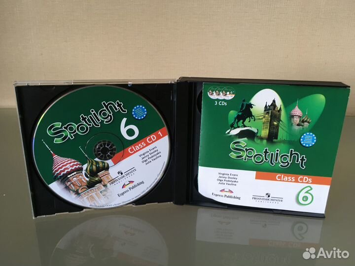 Sportlight 6 класс Cd диски