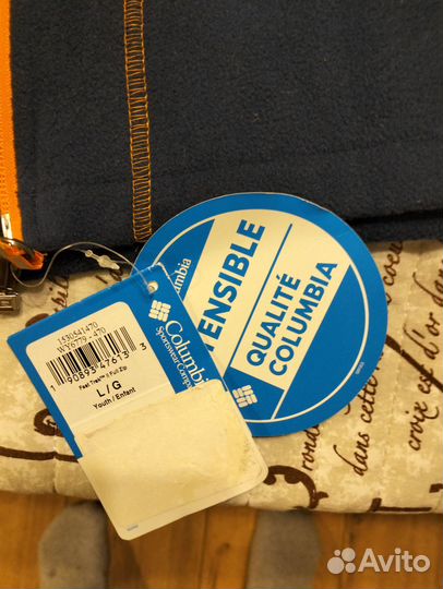 Толстовка флисовая Коламбия новая 157-164