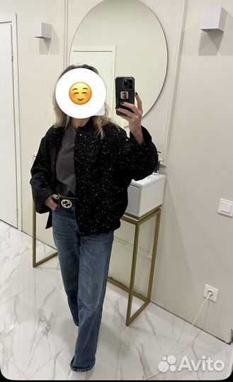 Бомбер женский zara