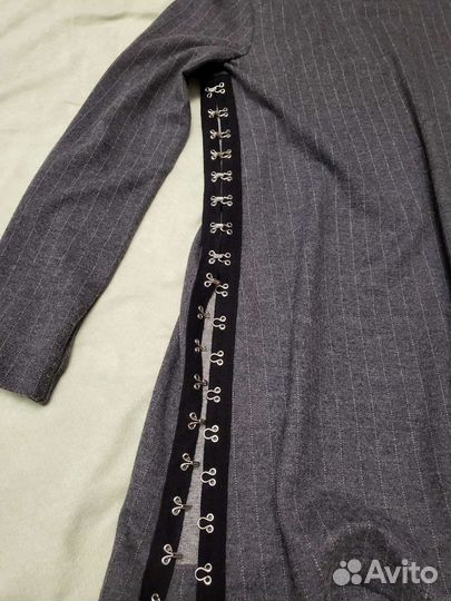 Платье туника Zara, M, серого цвета