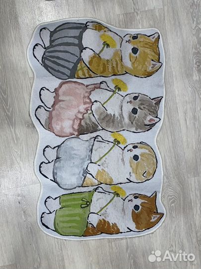 Коврики с котиками 80х50