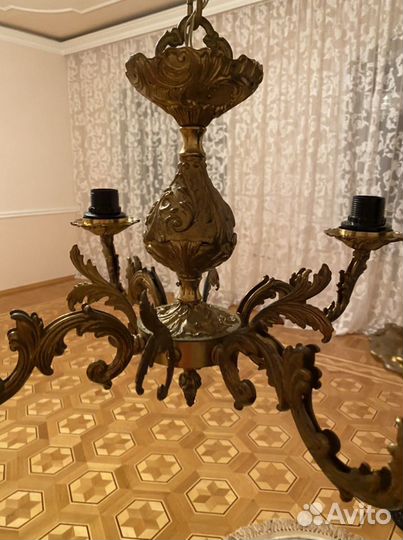 Бронза люстра СССР