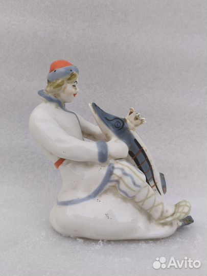 Статуэтка СССР Емеля со щукой