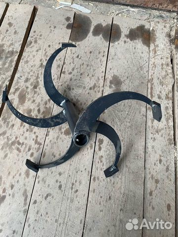 Фрезы 25 мм. для мотоблока (спиральные) 5 зубов