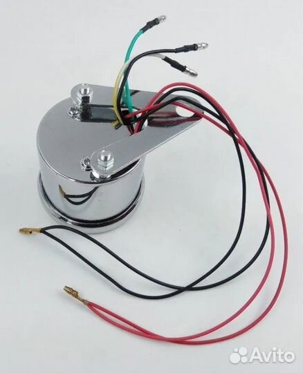 Тахометр электронный для мотоцикла хром
