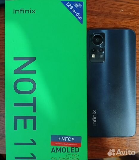 Infinix Note 11, 6/128 ГБ