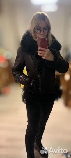 Дубленка натуральная женская aviator