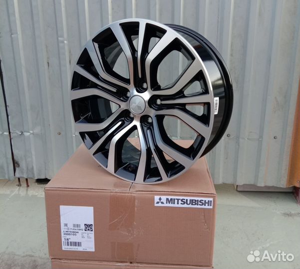 Диски R18 на Mitsubishi Outlander Eclipse ASX