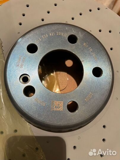 Диски тормозные Mercedes перед 0004212312