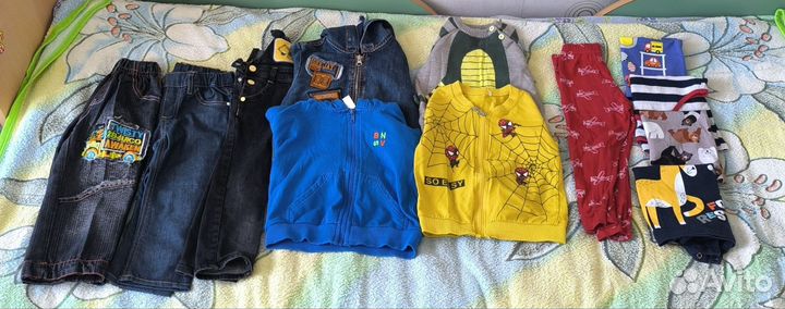 Вещи пакетом на мальчика 92 р