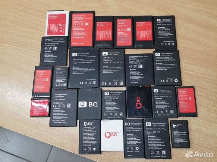 Аккумуляторные батарейки для телефонов BQ
