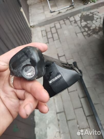 Поперечины на рейлинги mitsubishi