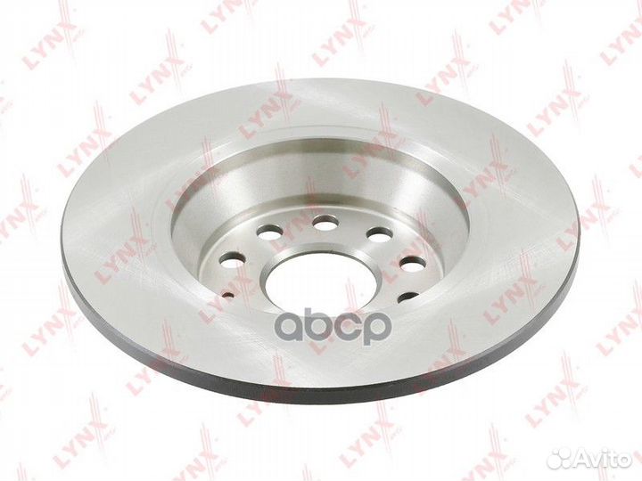 Диск тормозной невентилируемый задний (300x12)