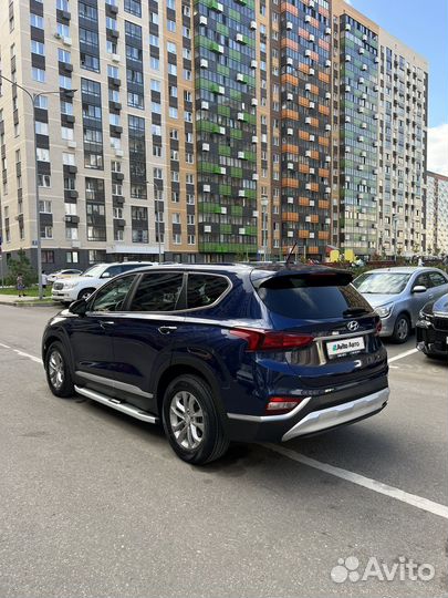 Hyundai Santa Fe 2.4 AT, 2019, 85 000 км